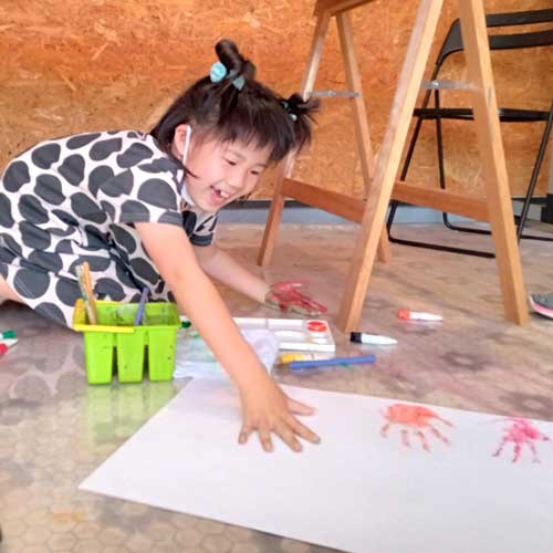 島田市工作教室の様子