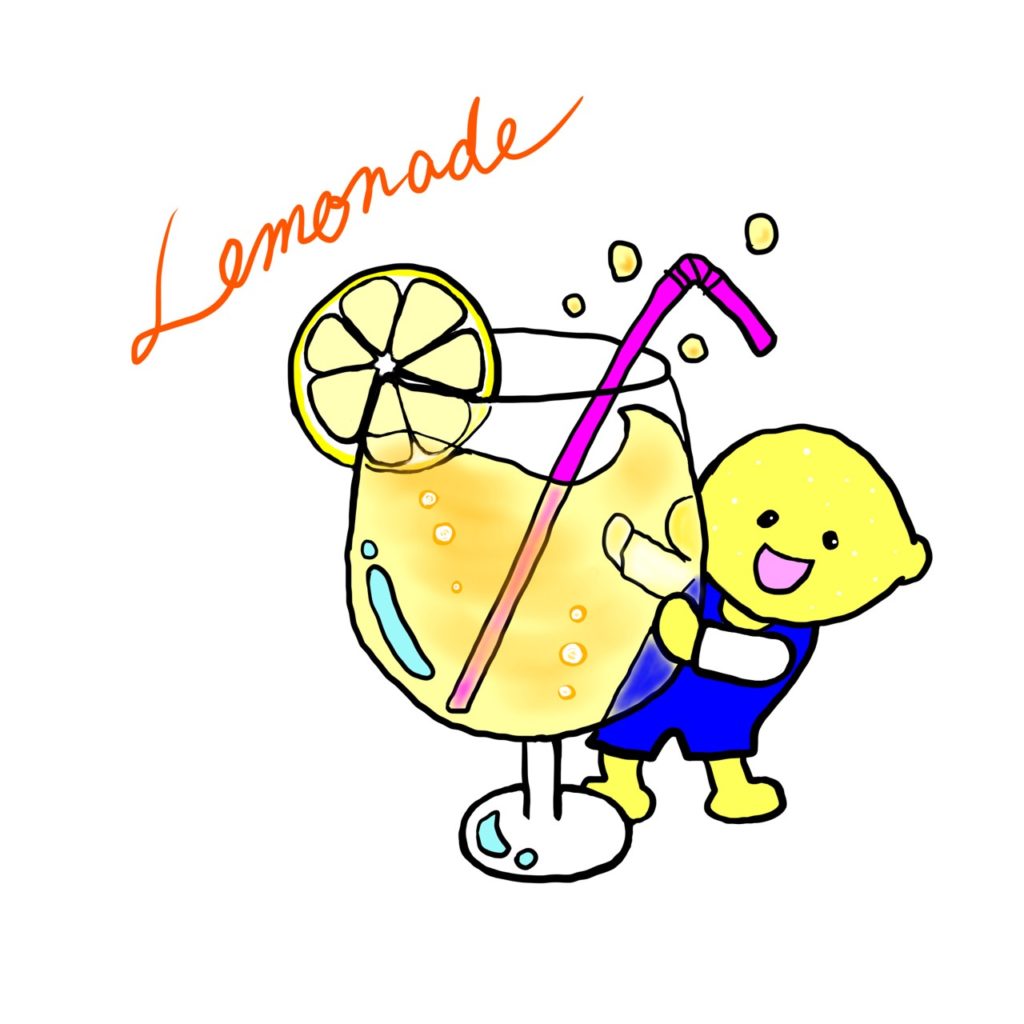 レモネードのイラスト